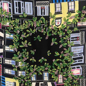 Lulu Guinness London Silk Scarf